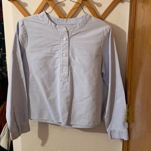Madewell jean blouse
